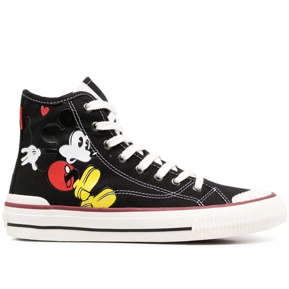 Master of Arts Mickey Mouse High Top Sneakers - Picture 1 of 6